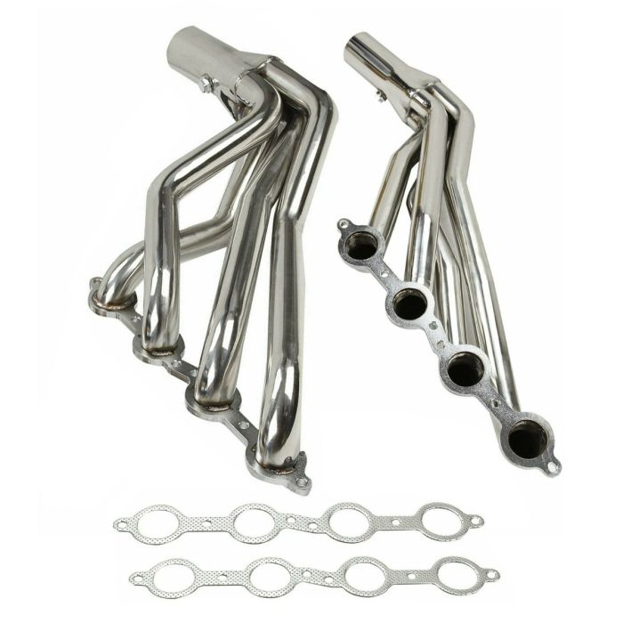 LS Swap Long Tube Exhaust Header for 1967-1986 Chevy C10 LS1 LS2 LS3 LS6 1-3/4"