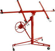 11FT Drywall Lift Panel Hoist Sheetrock Plasterboard Jack Lifter Rolling Tool - Parts Agent