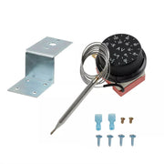 12V Electric Fan Thermostat Switch Radiator Temperature 3-Pin Control Probe Kit - Parts Agent