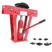 12 Ton Pipe Bender w/6 Dies Manual Hydraulic Piping Bending Exhaust Tube Tools - Parts Agent