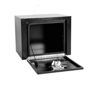 18 In. X 12 In. X 14 In. Iron Underbody Truck Storage Tool Box w/Lock Heavy Duty - Parts Agent