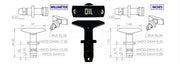 1999-2011 Black Billet Aluminum Oil Dipstick Handle Ford Mustang GT V8 GT500 USA - Parts Agent