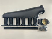 1JZ GTE Billet Intake Manifold Fuel Rail Throttle Body 90mm - Parts Agent