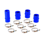 Fit 2003-2007 Dodge Cummins Intercooler Boot Kit Silicone Hose with Clamps Blue