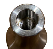 1lb Tear Drop Stainless Steel Weighted Shift Knob 10 x 1.5 Si GSR EG EK DC2 EF - Parts Agent