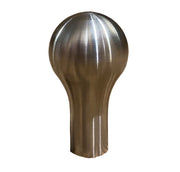 1lb Tear Drop Stainless Steel Weighted Shift Knob 10 x 1.5 Si GSR EG EK DC2 EF - Parts Agent