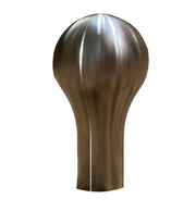 1lb Tear Drop Stainless Steel Weighted Shift Knob 10 x 1.5 Si GSR EG EK DC2 EF - Parts Agent