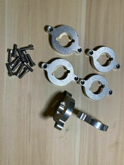 2.0TFSI Coil Conversion Adapter Plates For Audi B5 S4 C5 A6 Allroad 2.7T Quattro - Parts Agent