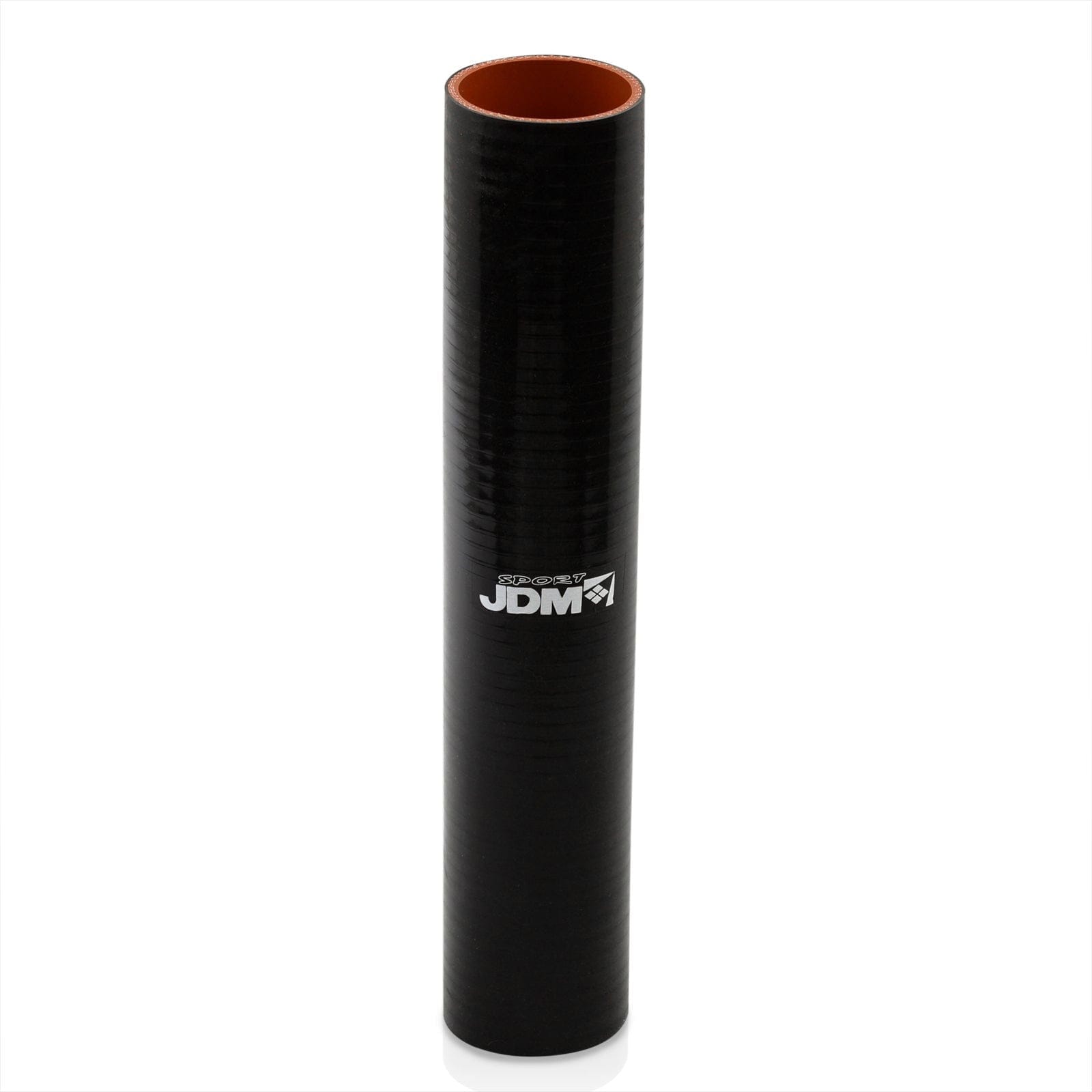 2.25" (12" Long) Straight Silicone Coupler Black - Parts Agent
