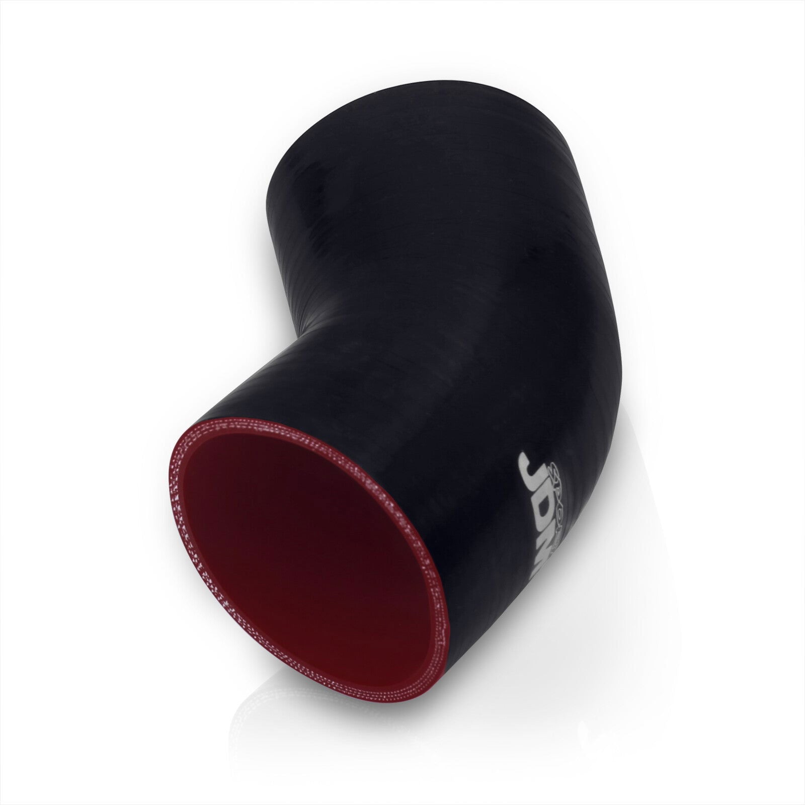 2.5" 45 Degree Silicone Coupler Black - Parts Agent