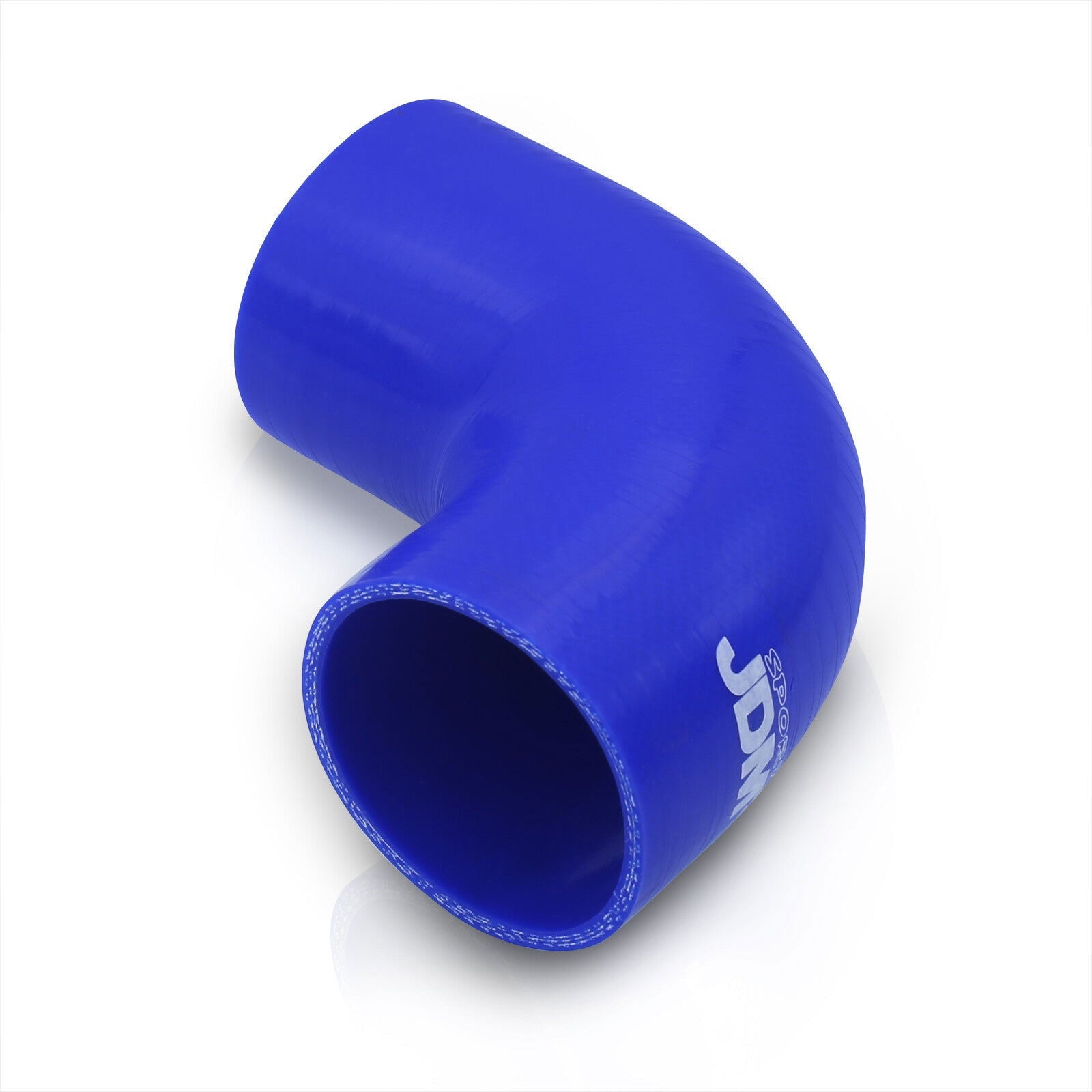 2.5" 90 Degree Silicone Coupler Blue - Parts Agent