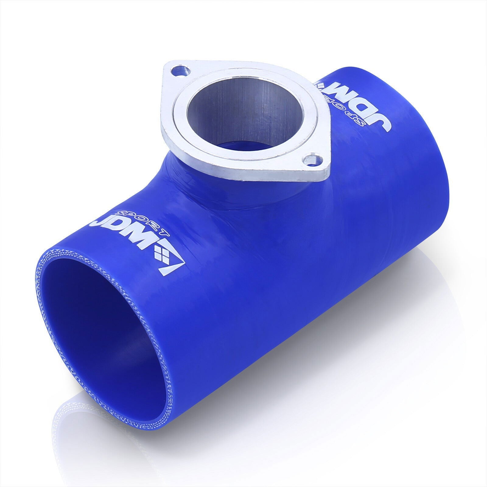2.5" Greddy Style Blow Off Valve Adapter Silicone Coupler Blue - Parts Agent