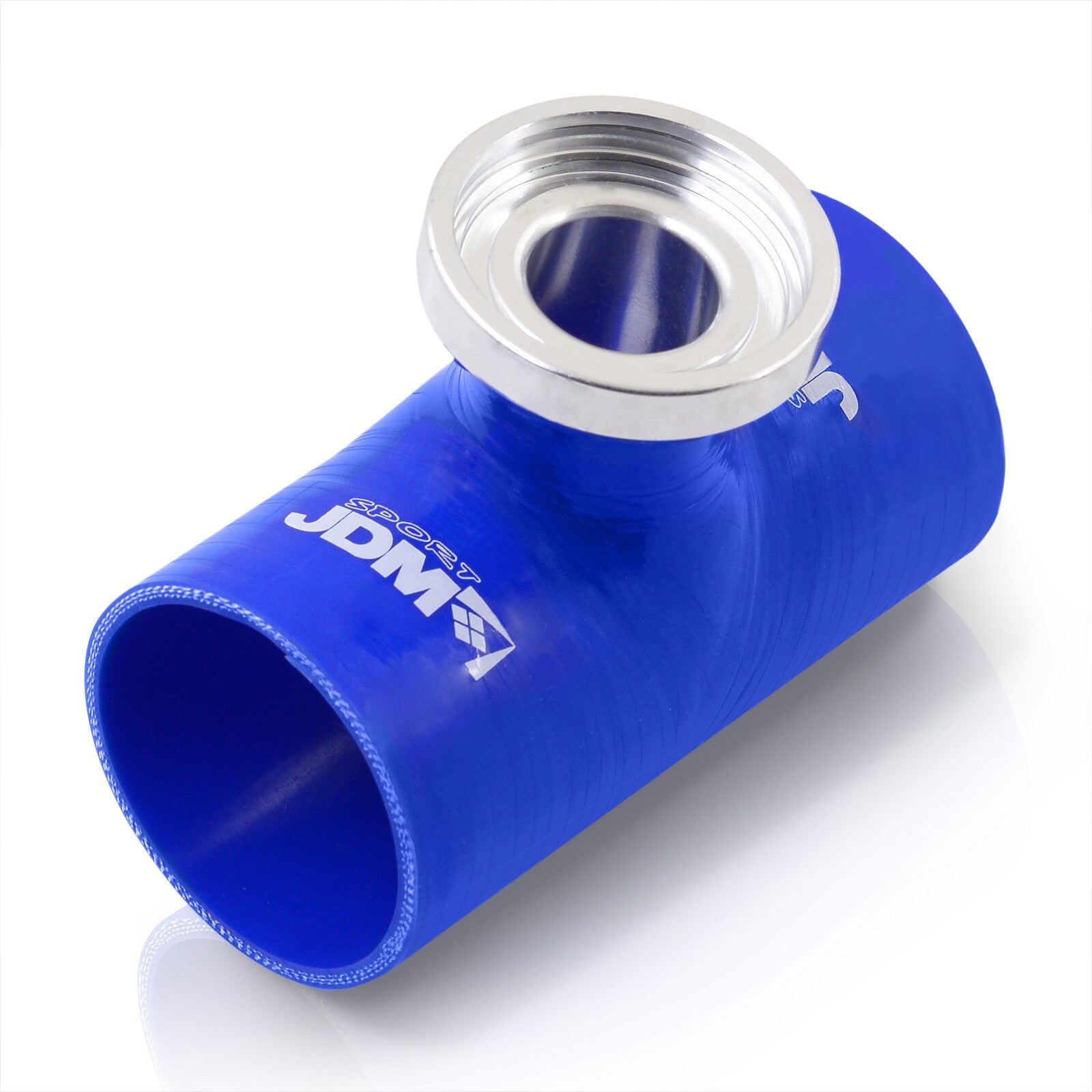 2.5" HKS Style Blow Off Valve Adapter Silicone Coupler Blue - Parts Agent