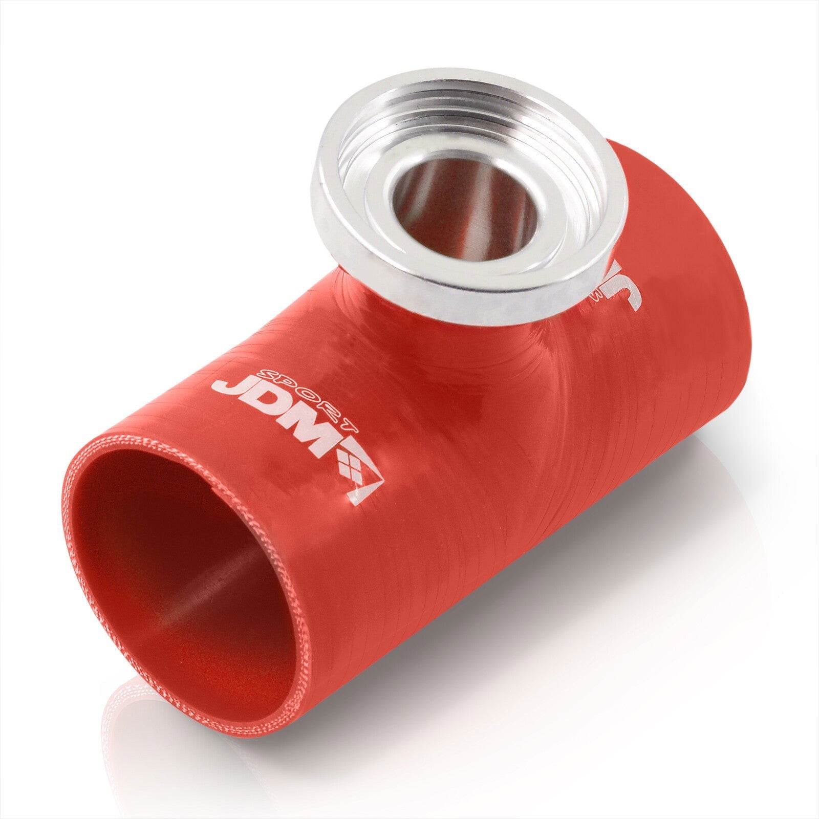 2.5" HKS Style Blow Off Valve Adapter Silicone Coupler Red - Parts Agent