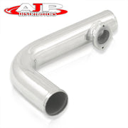 2.5 inch 90 Degree pipe with Type-S / Type-RS Flange Chrome - Parts Agent