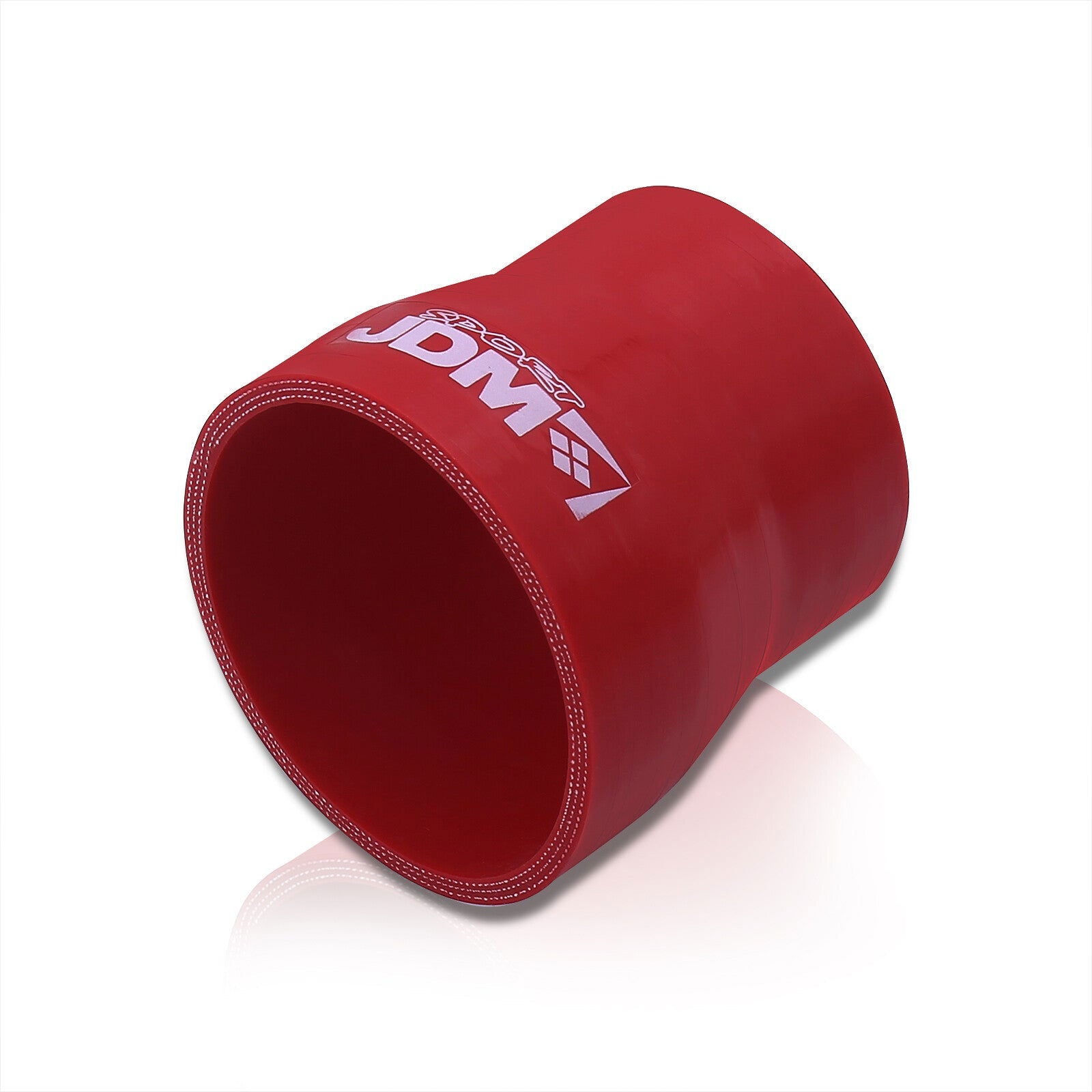 2.5" to 3" Straight Reducer Silicone Coupler Red - Parts Agent
