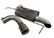2021+ Modular Axle Back Exhaust For Ford Bronco 2.3L 2.7L Turbo Dual Wall 304 SS - Parts Agent
