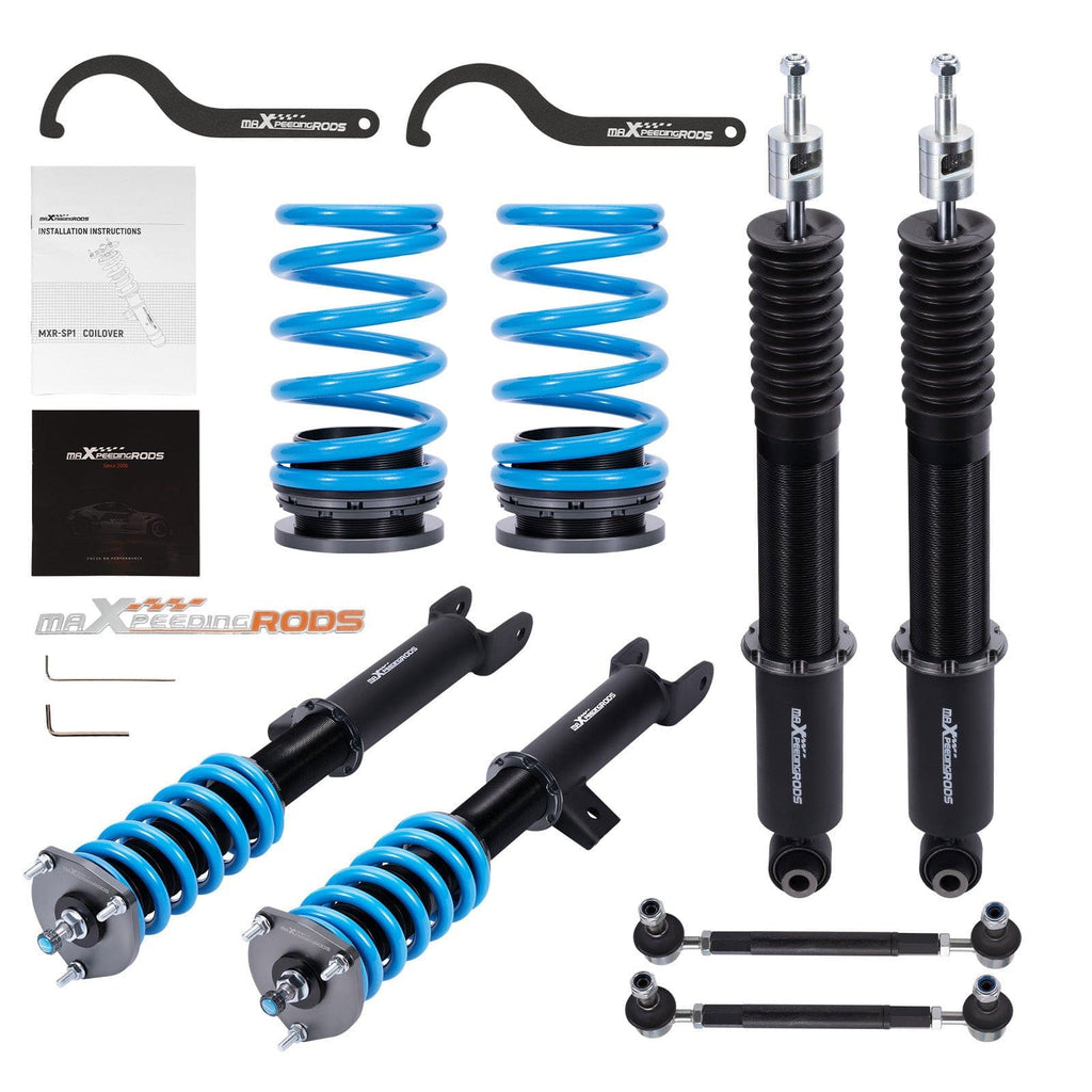 24-way Coilover Shock+Spring Damper Kit Tesla Model Y RWD 2020+ loweri ...