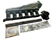 2JZ-GTE Billet Intake Manifold Fuel Rail Throttle Body 90mm TB Supra 2J Swap 2JZ - Parts Agent