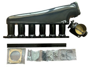 2JZ-GTE Billet Intake Manifold Fuel Rail Throttle Body 90mm TB Supra 2J Swap 2JZ - Parts Agent