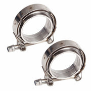 2PCS 4 inch V-band Clamp stainless steel 4