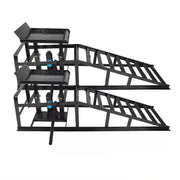 2 Pcs Heavy Duty Auto Car Truck Service Ramps Lifts Hydraulic Lift Frame Home - Parts Agent