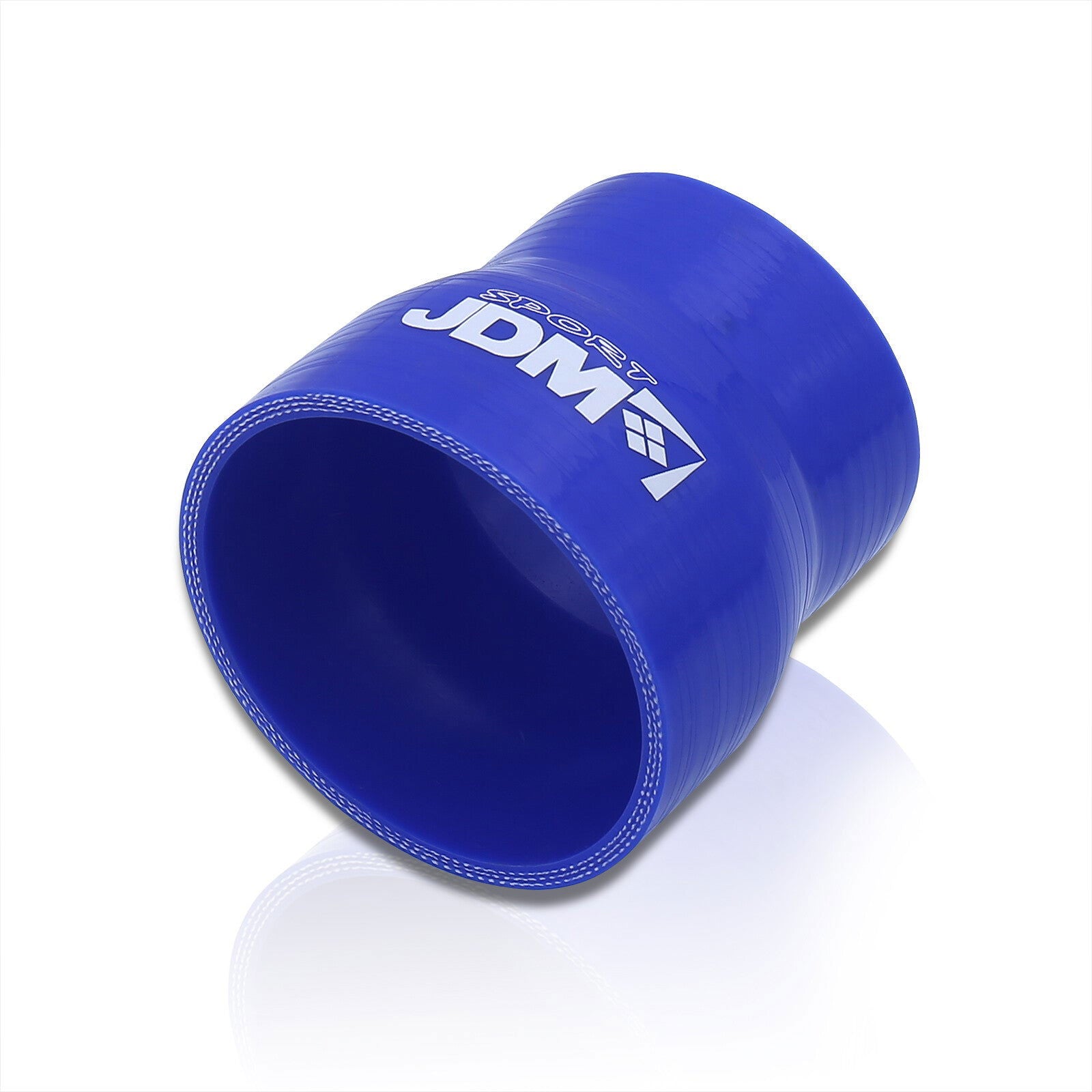 2" to 2.5" Straight Reducer Silicone Coupler Blue - Parts Agent