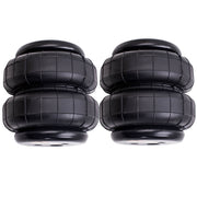 2x Universal Air Spring Bag Heavy Duty Standard 2500 lb 1/2inch npt Single Port - Parts Agent