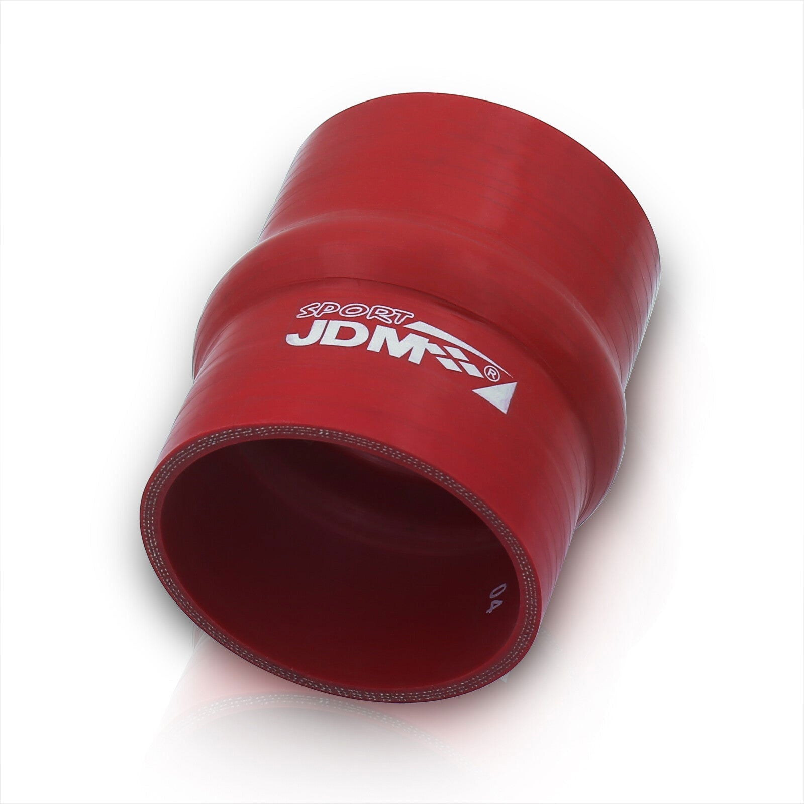 3.25" Straight Bellow Silicone Coupler Red - Parts Agent