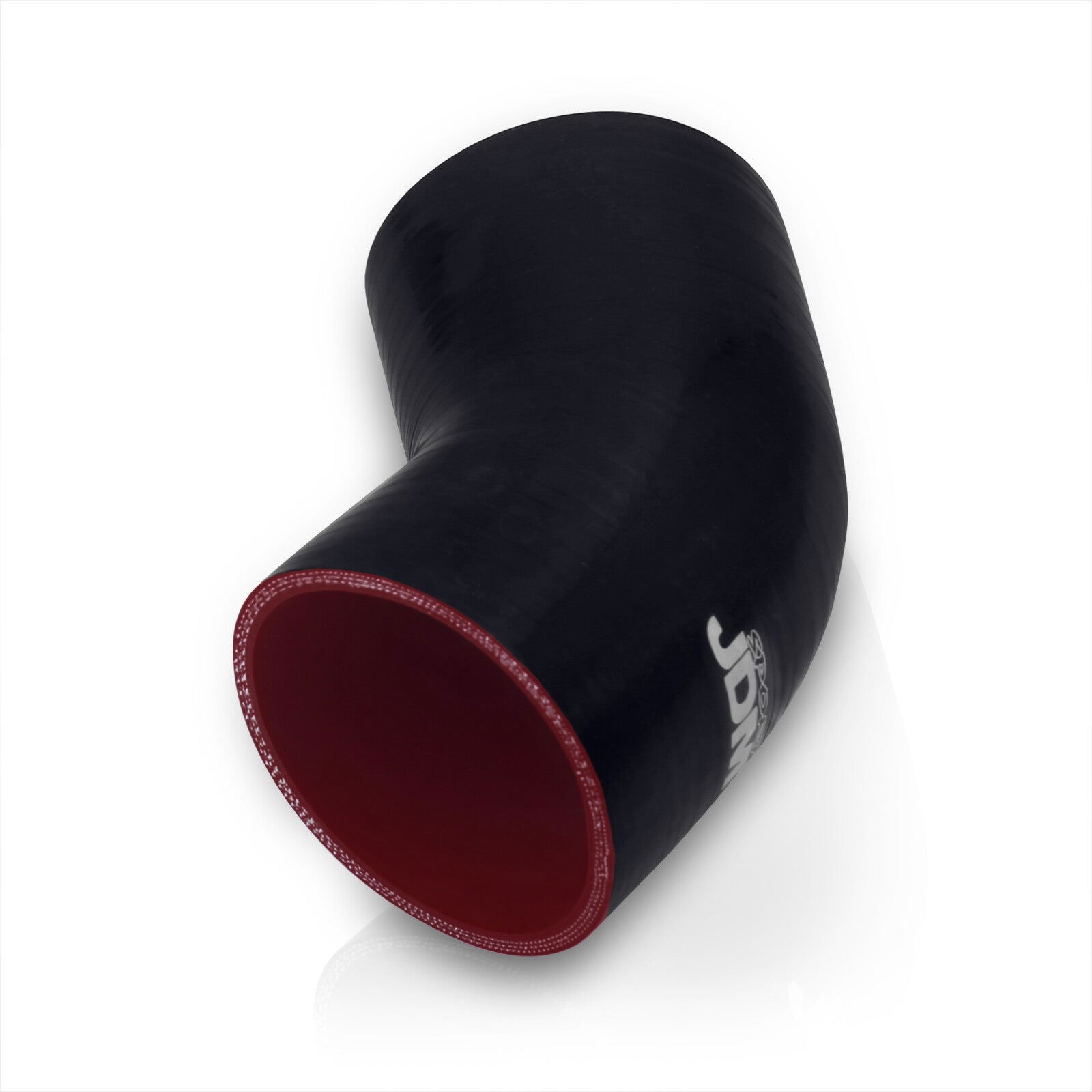 3.5" 45 Degree Silicone Coupler Black - Parts Agent