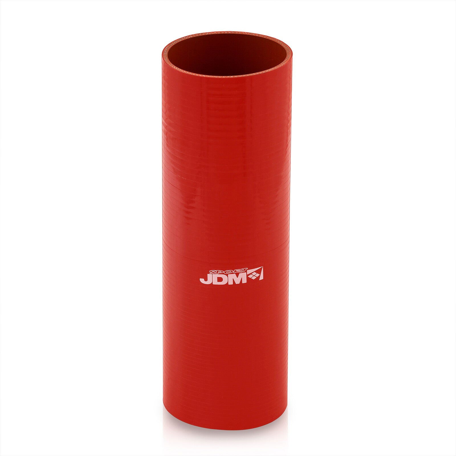 3.75" (12" Long) Straight Silicone Coupler Red - Parts Agent