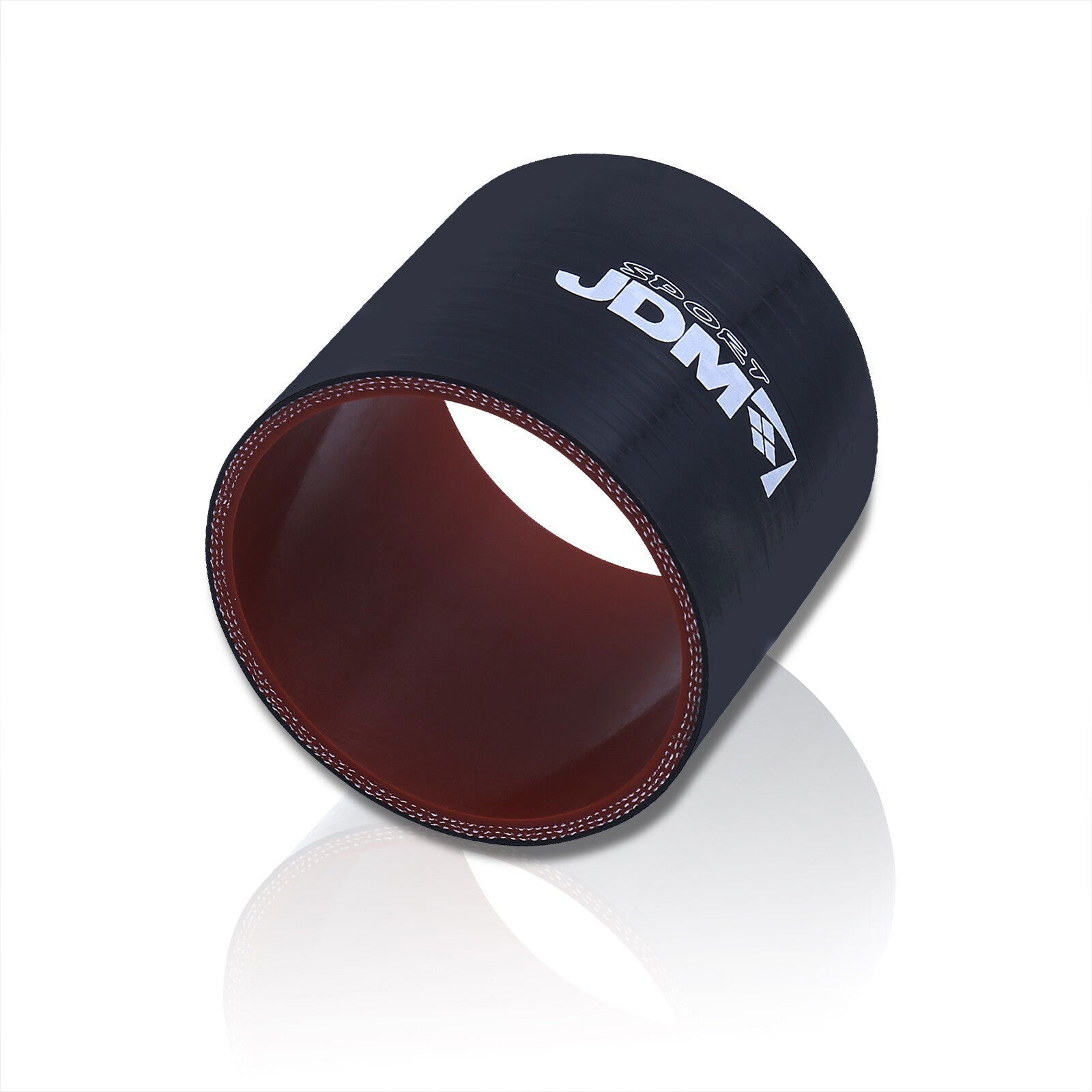 3.75" Straight Silicone Coupler Black - Parts Agent
