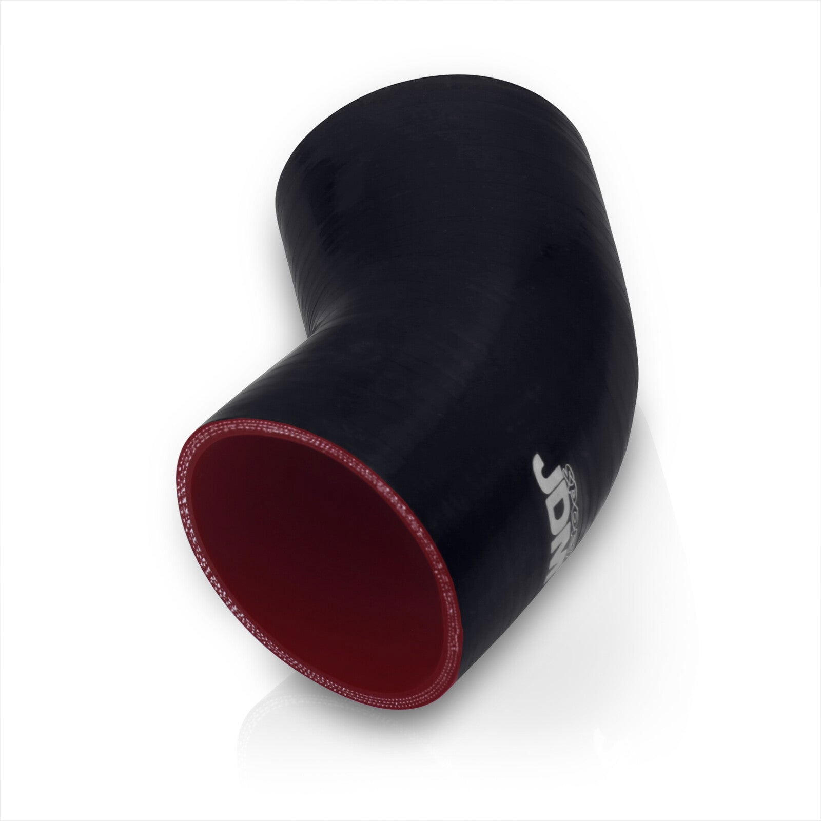 3" 45 Degree Silicone Coupler Black - Parts Agent