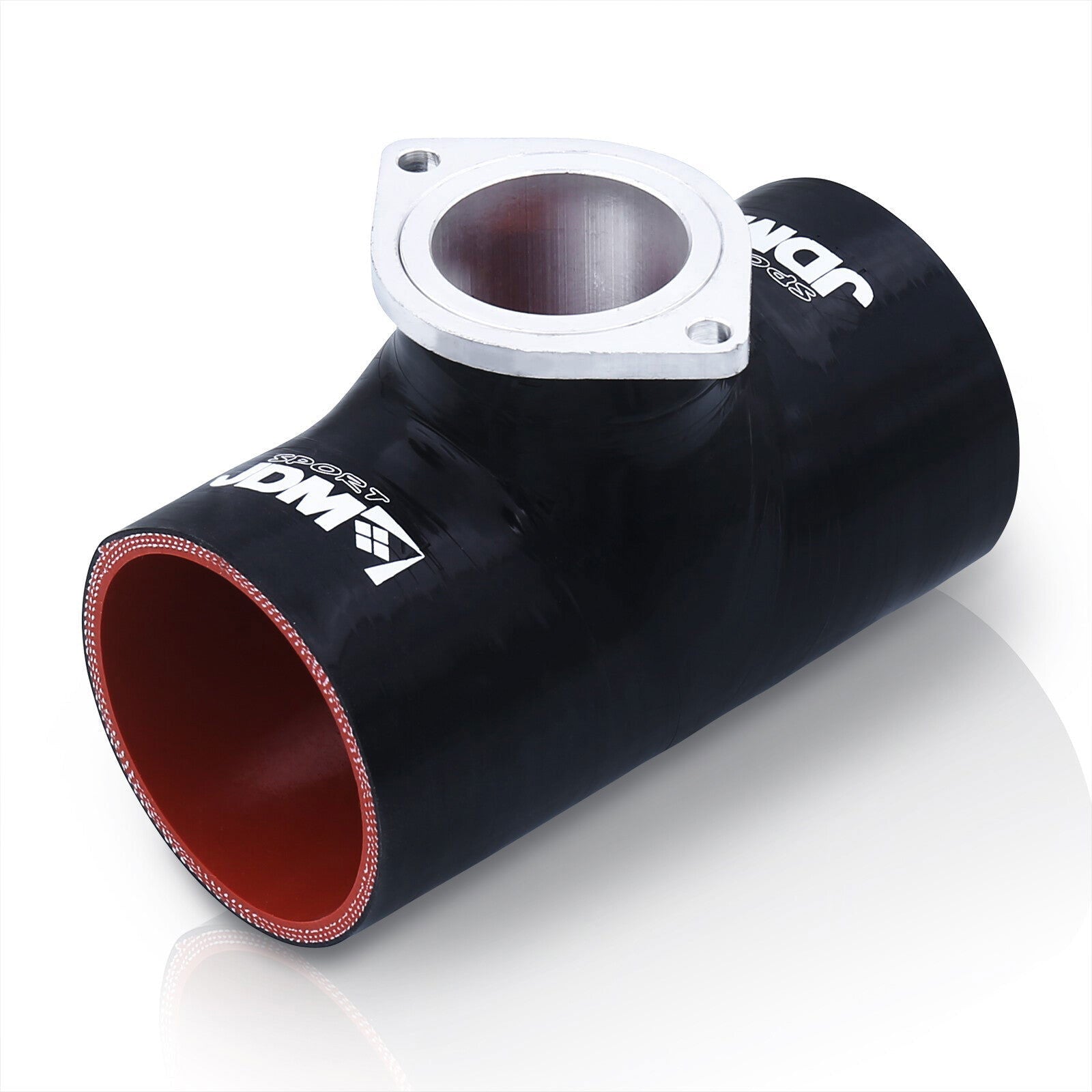 3" Greddy Style Blow Off Valve Adapter Silicone Coupler Black - Parts Agent