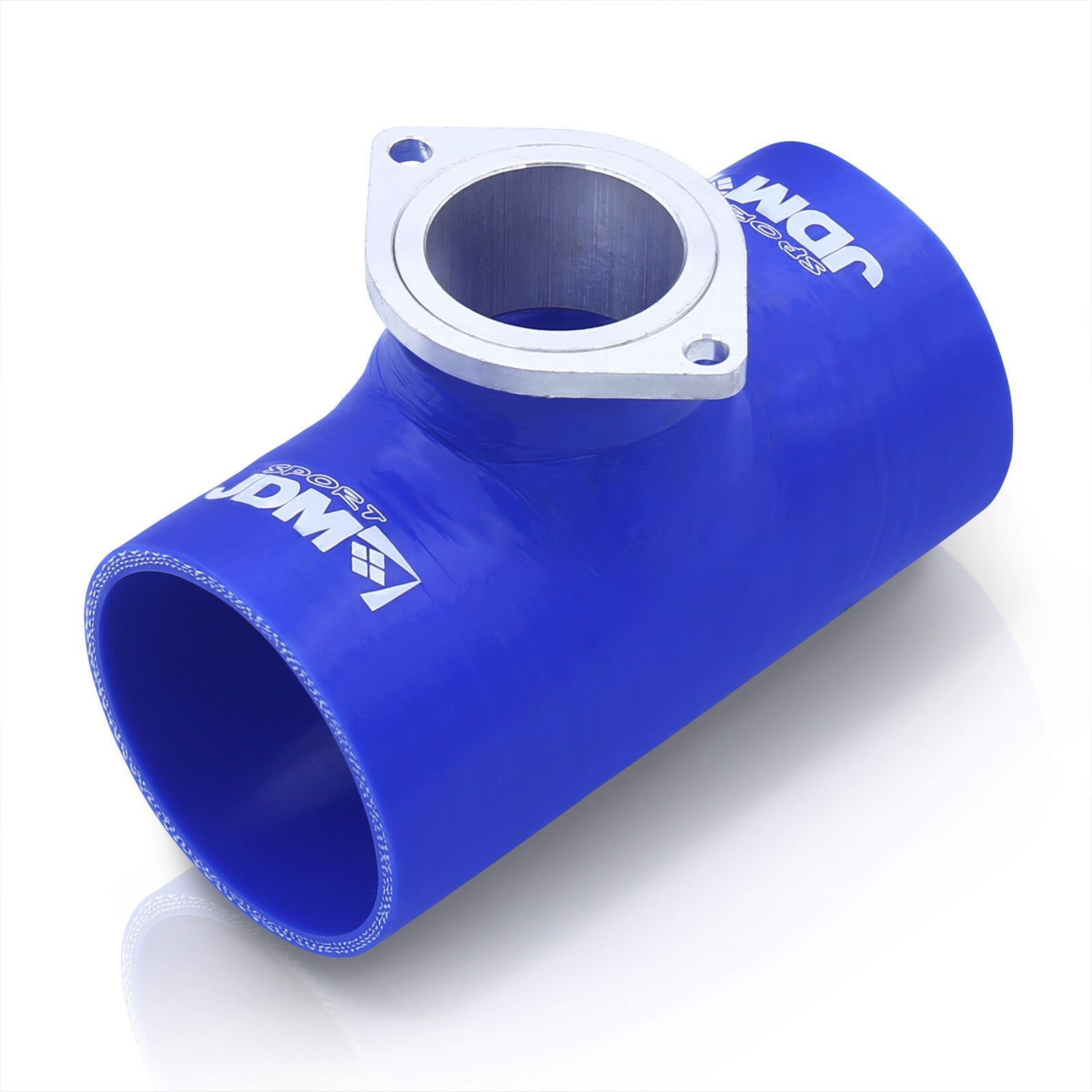 3" Greddy Style Blow Off Valve Adapter Silicone Coupler Blue - Parts Agent