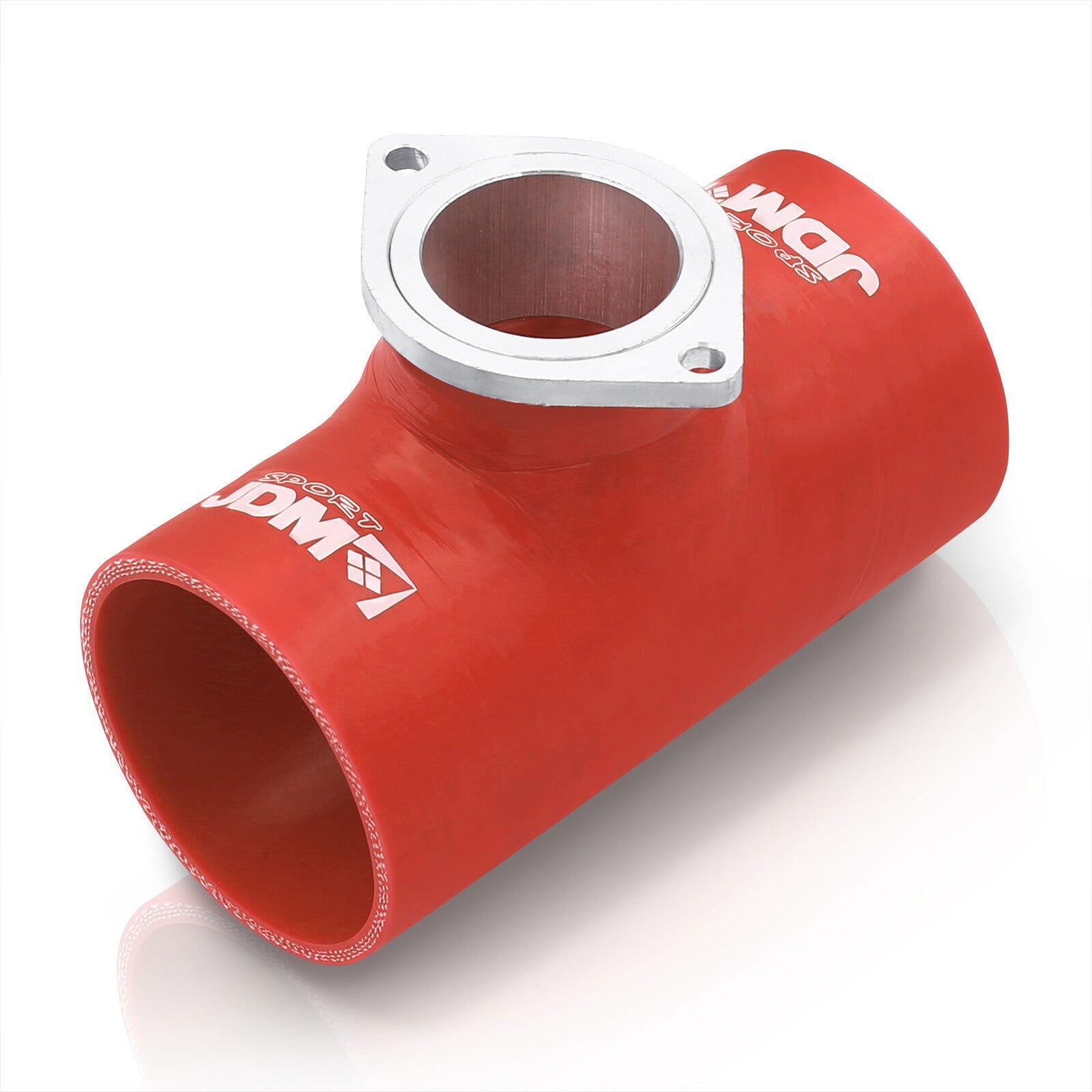 3" Greddy Style Blow Off Valve Adapter Silicone Coupler Red - Parts Agent