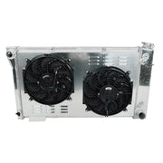 3 Row Radiator+Shroud+Fan Kit For 1967-1972 Chevy/GMC C/K Series Pickup Truck - Parts Agent