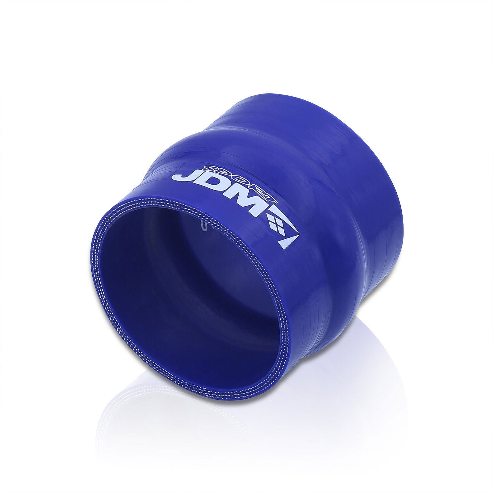 3" Straight Bellow Silicone Coupler Blue - Parts Agent