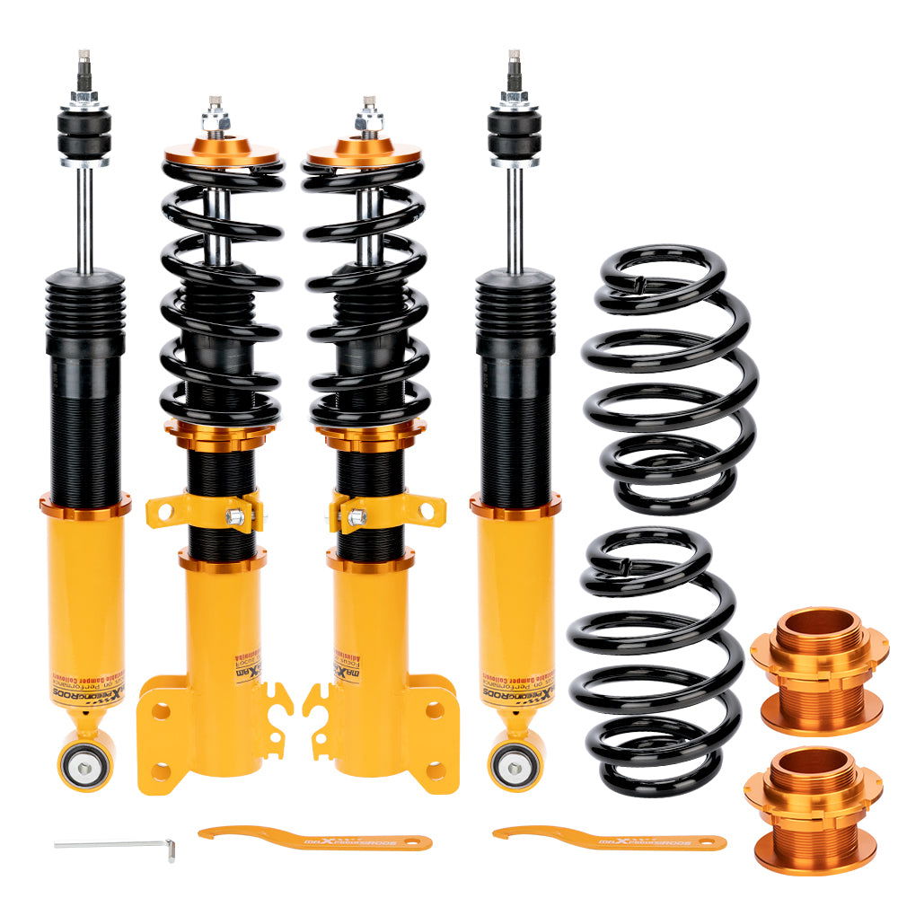 4x Coilovers Rear+ Front Suspension Kits Toyota Yaris 2013-2017 Adj. Damper lowering kit - Parts Agent
