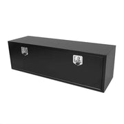 60 In. X 18 In. X 18 In. Iron Underbody Truck Storage Tool Box w/Lock Heavy Duty - Parts Agent