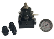 AN8 8AN Fuel Pressure Regulator Aero With Gauge E85 EFI Motive High Pressure USA - Parts Agent