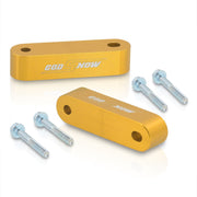 Acura Honda 22mm Aluminum Hood Riser Spacer Gold - Parts Agent