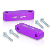 Acura Honda 22mm Aluminum Hood Riser Spacer Purple - Parts Agent