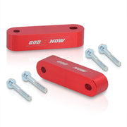 Acura Honda 22mm Aluminum Hood Riser Spacer Red - Parts Agent