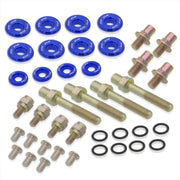 Acura Honda B-Series B16 B17 B18 Low Profile Engine Valve Cover Bolts Blue - Parts Agent