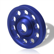 Acura Honda B-Series B16 B17 B18 Underdrive Alternator Crank Pulley Blue (Excluding B20) - Parts Agent