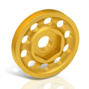 Acura Honda B-Series B16 B17 B18 Underdrive Alternator Crank Pulley Gold (Excluding B20) - Parts Agent