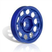 Acura Honda K-Series K20 K24 Underdrive Crank Pulley Blue - Parts Agent