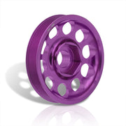 Acura Honda K-Series K20 K24 Underdrive Crank Pulley Purple - Parts Agent