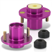 Acura Integra 1990-2001 / Honda Civic 1988-2000 / CRX 1988-1991 / Del Sol 1993-1997 Coilover Top Hats Purple (Left & Right) - Parts Agent